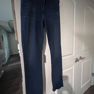 COH Women Straight Dark Washed Blue Jeans 32